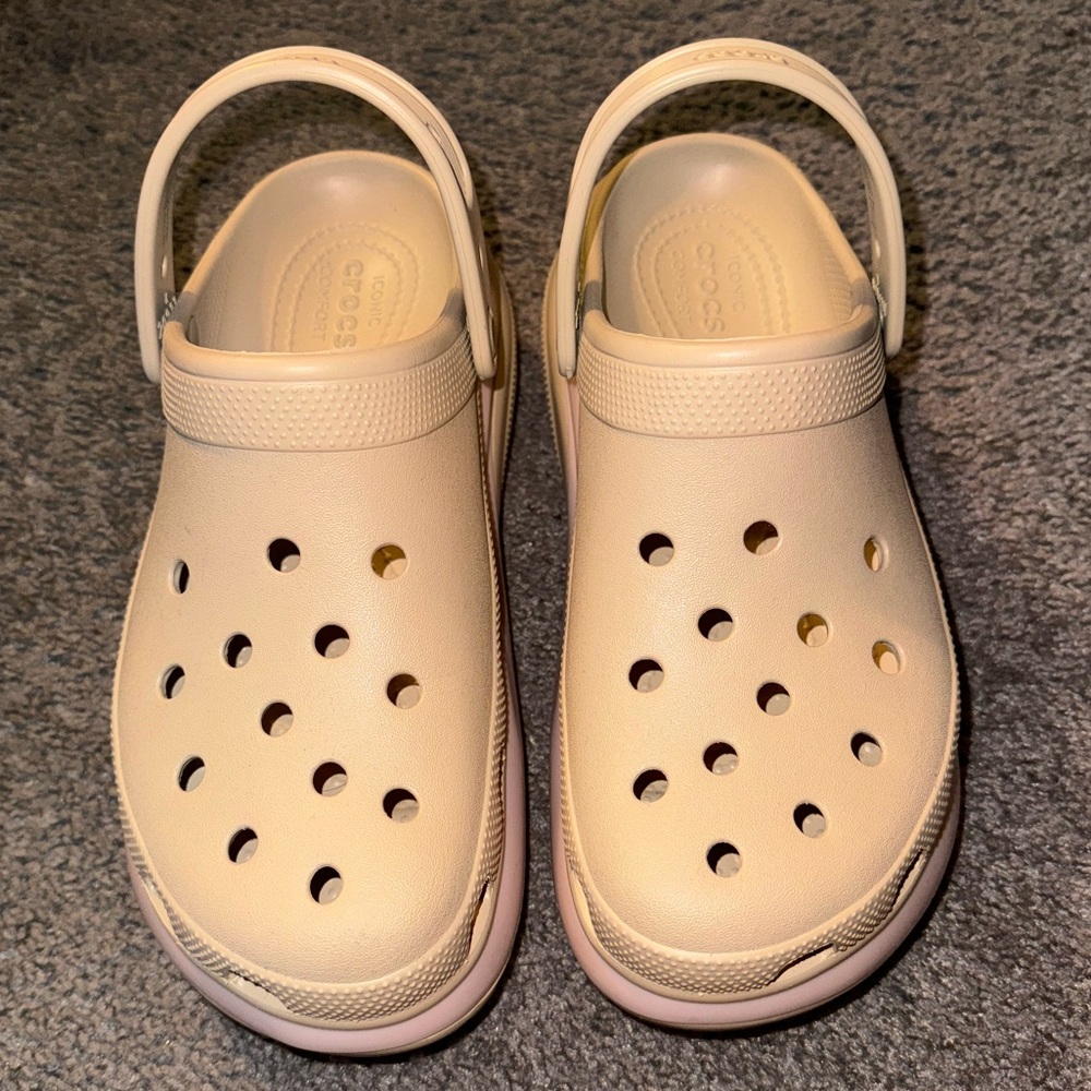 Crocs Classic Mega Crush Clog 'Chai Multi' Womens 9